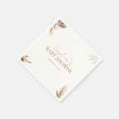 Serviette En Papier Boho Chic - Baby shower - Papier Napkin (Coin)