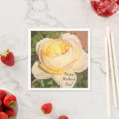 Serviette En Papier Boho Floral Ephemera photo (En situation)