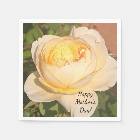 Serviette En Papier Boho Floral Ephemera photo (Devant)