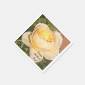 Serviette En Papier Boho Floral Ephemera photo (Coin)