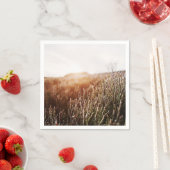 Serviette En Papier Boho Grass Field Toute Occasion Party Napkins (En situation)