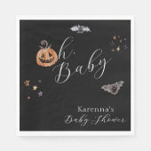 Serviette En Papier Boho Halloween Fête de Bébé Mixte Oh (Devant)