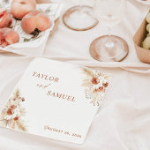 Serviette En Papier Boho Mariage Cocktail Papier Napkin