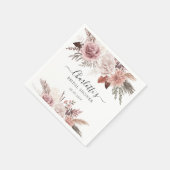 Serviette En Papier Boho moderne (Coin)