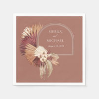 Boho Oasis Tropical Mariage élégant