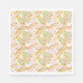 Serviette En Papier Boho Safari Jungle Feuilles Enfants Ado Jour d'ann (Devant)