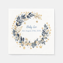 Boho Stars Greenery Baby Shower 