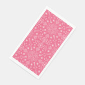 Serviette En Papier Boho Valentine Garden Paper Guest Towels (Coin)