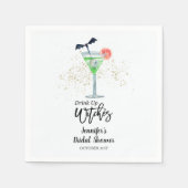 Serviette En Papier Boire des Whitches Halloween Cocktail Fête des mar (Devant)