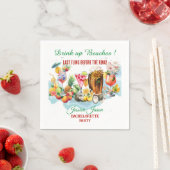 Serviette En Papier Boire jusqu'à la dernière gorgée Cocktail de fruit (En situation)