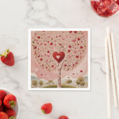 Serviette En Papier Bois (En situation)