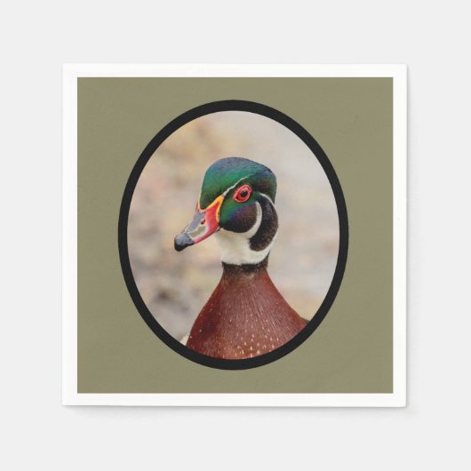 Serviette En Papier Bois (Devant)