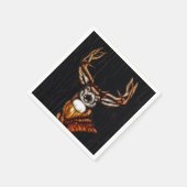 Serviette En Papier Bois Bois Cerf Rustique Pays Parti Personnalisé (Coin)