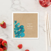 Serviette En Papier Bois de eucalyptus rustique (En situation)
