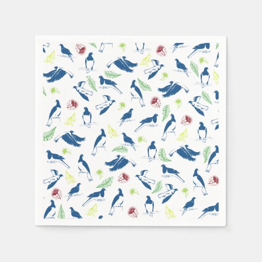 Serviette En Papier Bois de pin Kereru NZ (Devant)