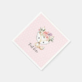 Serviette En Papier bois de renard, mignon (Coin)