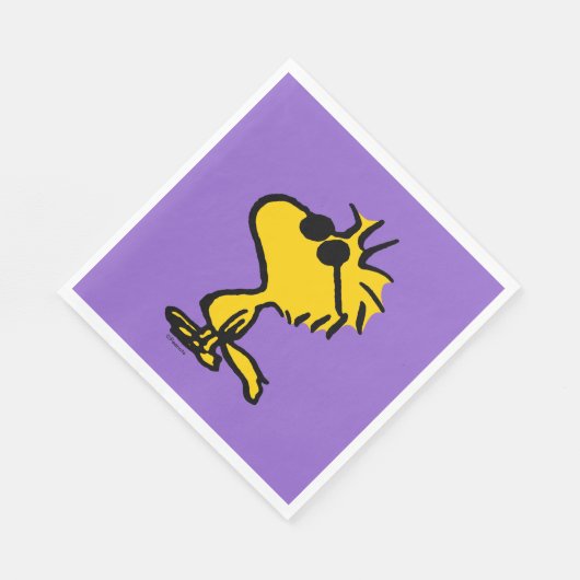 Serviette En Papier Bois En Lunettes De Soleil (Coin)