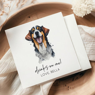 Serviette En Papier Bois Sur Moi ! Mariage de chien Sarabi