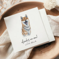 Bois Sur Moi ! Shiba Inu Chien Mariage animal