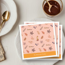 Bois Whimsical Vibes Automne Personnaliser la fami