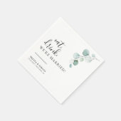 Serviette En Papier Boisson classique Nous sommes mariés Mariage (Coin)