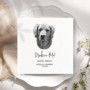 Serviette En Papier Boissons Personnalisées Pour Animaux De Compagnie
