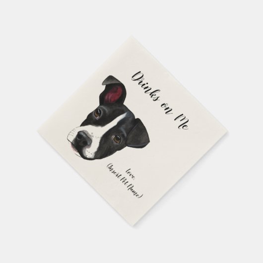 Serviette En Papier Boissons sur les serviettes Me (Coin)