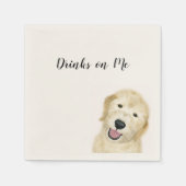 Serviette En Papier Boissons sur moi (Devant)