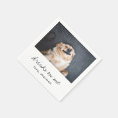 Serviette En Papier Boissons sur moi mignonne amusant photo Mariage ch (Coin)