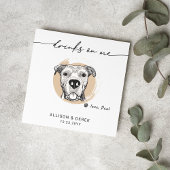 Serviette En Papier Boissons sur moi moderne animal de compagnie Maria