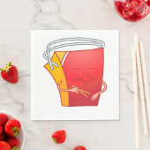 Serviette En Papier Boite à emporter avec baguettes Amusante cuisine a