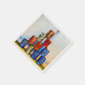 Serviette En Papier Boites À Soupe - Après Le Déjeuner (Coin)