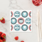 Serviette En Papier Bold Dentistry Pattern (En situation)