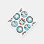 Serviette En Papier Bold Dentistry Pattern (Coin)