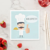 Serviette En Papier Bon Appetit (En situation)