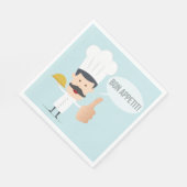 Serviette En Papier Bon Appetit (Coin)