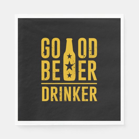 Serviette En Papier Bon Boisson de bière (Devant)