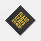 Serviette En Papier Bon Boisson de bière (Coin)