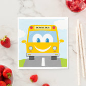 Serviette En Papier Bon bus scolaire