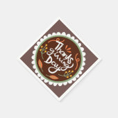 Serviette En Papier Bon thanksgiving (Coin)