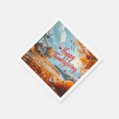 Serviette En Papier Bon thanksgiving (Coin)