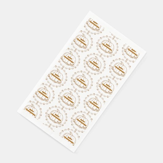 Serviette En Papier Bon thanksgiving (Coin)