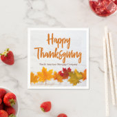Serviette En Papier Bon thanksgiving Business Custom Company Party (En situation)