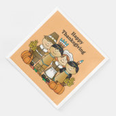 Serviette En Papier Bon thanksgiving Day Children (Coin)