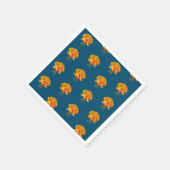 Serviette En Papier bon thanksgiving, dinde d'action de grâce, (Coin)