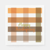 Serviette En Papier Bon thanksgiving motif sans couture Nice Automne (Devant)
