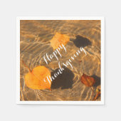 Serviette En Papier Bon thanksgiving serviettes par RoseWrites (Devant)