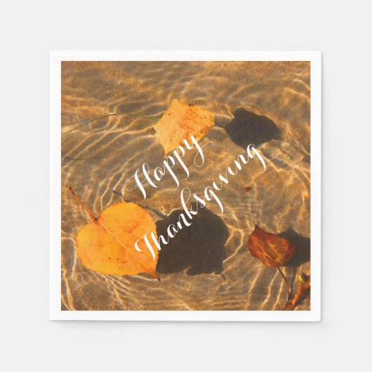 Serviette En Papier Bon thanksgiving serviettes par RoseWrites (Devant)