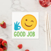 Serviette En Papier Bon travail Emoji (En situation)