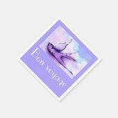 Serviette En Papier Bon voyage - Aiguille (Coin)